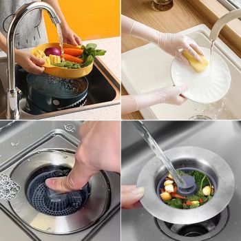 Stainless Steel 3 IN 1 SINK DRAIN STRAINER, Bowl Configuration: Single Bowl, Thickness: 1.0 mm - Professor Enterprises - India