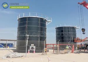 High Structural Strength Glass Lined Storage Tanks Corrugated Grain Silo - Shijiazhuang Zhengzhong Technology Co., Ltd - China
