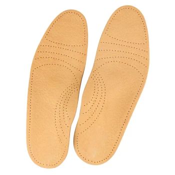 Full Length Orthotic Insoles Quilted Leather Padded for Men Women - Wenzhou Future Shoe Material Co, . Ltd - China