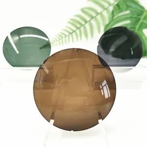 High Quality Cheap Price Polarized Hc 1.56 Green Grey Brown Optical Eyeglasses Sunglasses Lenses - Shanghai Muqing Optical Glasses Co., Ltd. - China