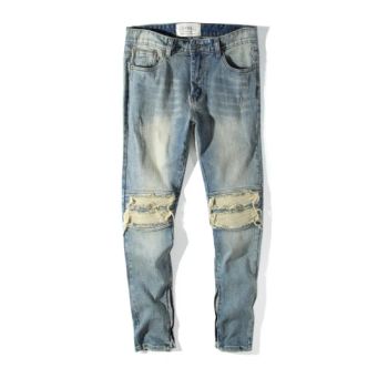 Wholesale 2020 Mens New Design Cargo Jeans Pants Custom High Street Fashion Denim Jeans - Xiamen Crownway Apparel Co., Ltd. - China