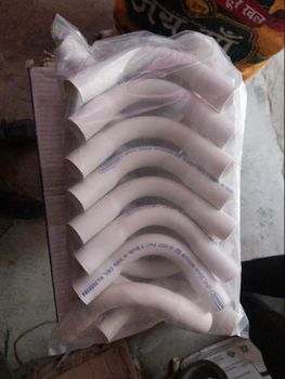 90 Degree Male PVC Electrical Pipe Bends Angle 90° Color White Material Pvc Finish White Diameter 1-inch Bend Angle 90 - Sri Ram Enterprises - India