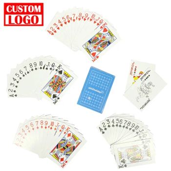 2024 Wholesale High Quality Custom Personalized Playing Cards Adult Poker Playing Card - WUHAN JARMOO FLAG CO., LTD. - China