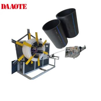 Mining Transportation Dredge HDPE Pipe Hose Tube Conduit Duct Extrusion Making Machine - QINGDAO DAAOTE PLASTIC EXTRUSION MACHINE CO., LTD. - China