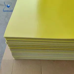 Glass Fiber Epoxy Resin 3240 Plate Manufacturer Yellow Epoxy Resin 3240 Board Electric Insulation Component Epoxy Resin 3240 Sheet Customized Size - Shenzhen Baekeland Plastic Product Co., Ltd - China