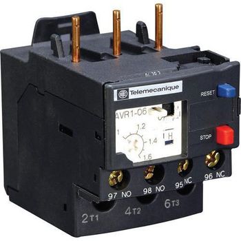 Thermal Overload Relay, 220V-440 V Model AVR 1-06 Voltage Type AC Voltage 220V-440 V Thermal Relay Rated Current 2.5A Adjustable Current Range 1.6A - - Globe Electric Co. - India