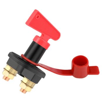 Universal 12V 300A Power Battery Isolator Disconnect Rotary Switch Cut off Power Kill Switch with Keys for Marine ATV Vehicle - Dongguan Tianrui Electronics Co., Ltd. - China