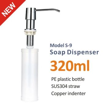 Bathroom Kitchen Soap Dispenser for Sink Detergent Liquid Hand Wash Soap Dispenser Pump for Kitchen Stainless Steel Head - Zhongshan Homes Kitchenware Co., Ltd. - China