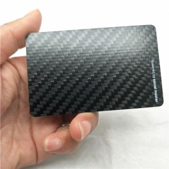 Blank Carbon Fibre Playing Cards Origin China Material PVC Waterproof Yes HS Code 85235290 Size ID1 86X54mm Trademark - Huaqiang Getsmart Technology Co., Ltd. - China