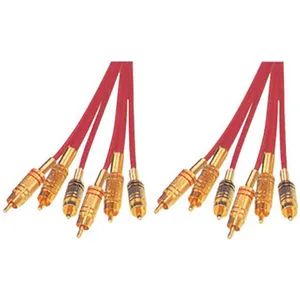 Audio/Video Cable CH42191 3RCA Premium Component Male1.0m 2.0m 3.0m 4.0m 5.0m Audio Cables Speaker Cable - Changzhou HITEK Electronics Co., Ltd. - China
