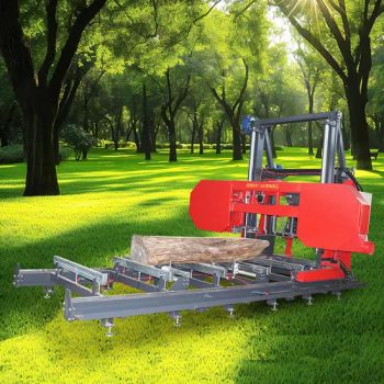 Automatic Hydraulic Wood Saw Machines Sawmill Horizontal Wood Splitter - Shandong Jierui Machinery Equipment Co., Ltd. - China