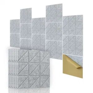 Self Adhesive Polyester Fiber Acoustic Panels for Wall Usage Indoor Origin China HS Code 5602100000 Customized - Beijing Ulike Technology Co., Ltd. - China