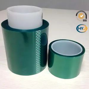 Industrial High Temperature Polyester Pet Green Masking Tape - Qingdao Huayijin New Materials Co., Ltd. - China