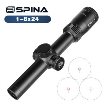 Spina Optics Hunting HD 1-8X24 Long Eye Relief Scopes for Outdoor Accessories - Guangdong Shipin Han Technology Co., LTD. - China