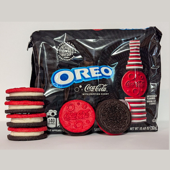 Oreo Coca-Cola Limited Edition Sweet Cocoa Cookies with Coca-Cola Filling, 118 g / 4.16 oz -  CALIPSO POLSKA SP Z OO  - Poland