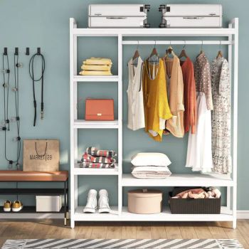 Hanging Racks for Clothes Clothing Rack for Bedrom Wardrobe Closet Organizer - Shandong Feilu Home Furniture Co., Ltd. - China