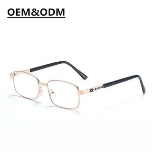 Fashionable Flat High-Definition High-End Glass Reading Glasses with Customizable Metal Frames - Wholesale From Factory - Wenzhou Yangming Eyewear Accessories Co., Ltd - China