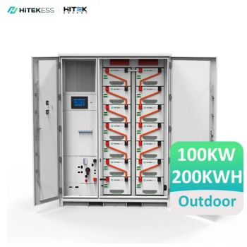 Hitek LiFePO4 Battery 100kw 230kwh 241kwh Industrial and Commercial Energy Storage Outdoor Cabinet High Voltage Solar Battery System - Hitek Energy Co., Ltd - China