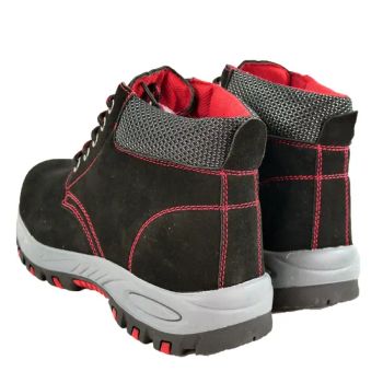 Wholesale Hot Selling Leather Steel Toe Work Boots High-Top Industrial Safety Shoes Lightweight Construction Unisex Lightweight - Shanghai Techway Industrial Co., Ltd. - China