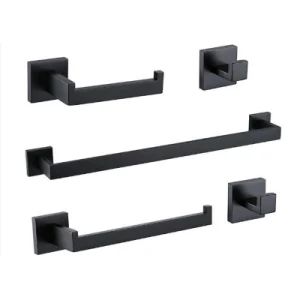 Robe Bar Hooks Accessories Bathroom Tissue Toilet Paper Towel Holder - EC Hardware Co., Ltd. - China