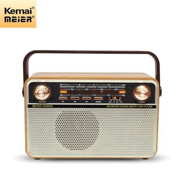 Bluetooth-Connected Portable Retro Retro Home Radio with USB Charging Radio - Dongguan Keshang Electronics Co., Ltd - China