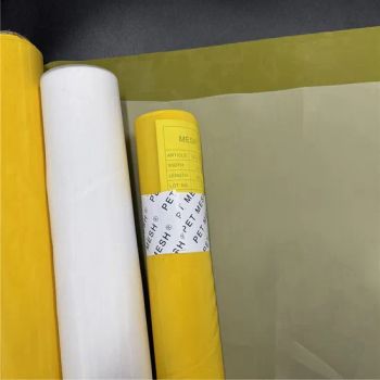 Large Format Screen Print Mesh for Screen Printing Origin China Elasticity Low HS Code 5911200090 Trademark PET MESH Color White & - Hebei Hanze International Trade Co., Ltd. - China