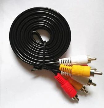 Metal Cover RGB Component Audio&Video Cables 3 RCA to 3 RCA - Ningbo Weidan Electronics Co., Ltd. - China