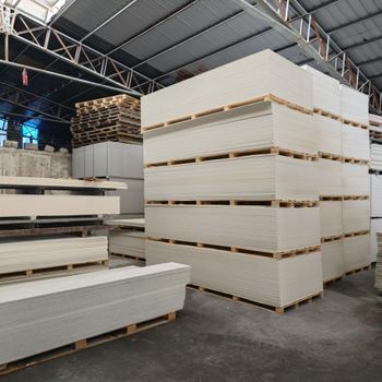 MgO Board | Magnesium Oxide Board 12mm | Fireproof Board Nontoxic Yes Soundproof Yes Lightweight Yes Ecofriendly Yes Packaging Pallet - Suparna MgO Board - China