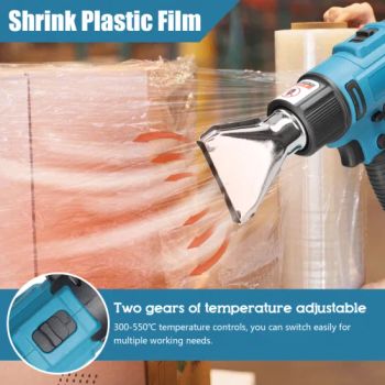 20V Wosai Cordless Hot Air Gun Heat Guns PTC Heating Element for Hot Melt Glue Gun - Qidong Edge Tool Co., Ltd. - China