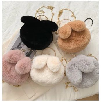 Cute Plush Rabbit Crossbody Bags for Women Version Cute Purses and Handbags Girls New Rabbit Ear Shoulder Messenger Bag - Shenzhen Worthsource Trading Co., Ltd - China