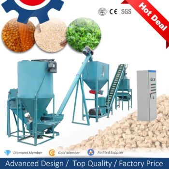 Best Complete Small Scale Farm Cheap Livestock Pig Cow Cattle Animal Chicken Poultry Feed Pellet Machine for Making Processing Mil - ANYANG BEST COMPLETE MACHINERY ENGINEERING CO., LTD. - China