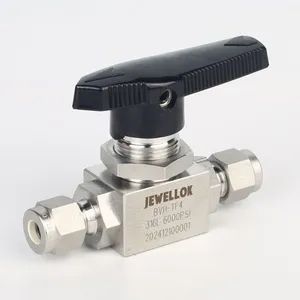 Ball Valves Jbv1 Series High Purity High Pressure Stainless Steel 316 - Shenzhen Jewellok Technology Co., Ltd - China