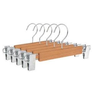 Pants Trousers Skirts Hanger Made by Cedar Wood Insets Prevention Rack - Yeelin Arts & Crafts Factory - China