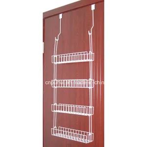 Over The Door Wire Storage Holder (LJ9031) Layer 4 Sets 500 MOQ 500PCS Capacity 4 Wire 3mm, 5mm Style Original Material - Wuxi Puhui Metal Products Co., Ltd. - China