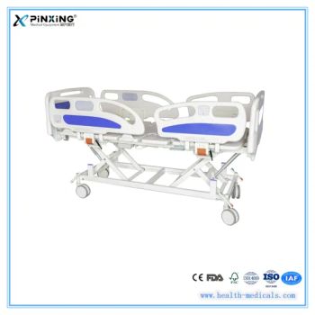 China ABS Bed Board Linak Motor Electrical Medical Five Functions Free Used Hospital Bed for Sale Price in Stock - Shanghai Pinxing Medical Equipment Co., Ltd. - China