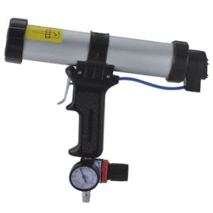 Cartridge and Sausage Both Used Air Operated Caulking Gun Pneumatic Power Caulking Gun - Hangzhou Hachi Technology Co., Ltd. - China