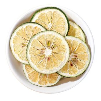 Wholesale Natural Dried Fruit Green Lemon Lime Slices Tea Shape Slices Color Yellow Origin Hunan OEM Available Trademark - Xinshao Nanmo Biotechnology Co., Ltd. - China
