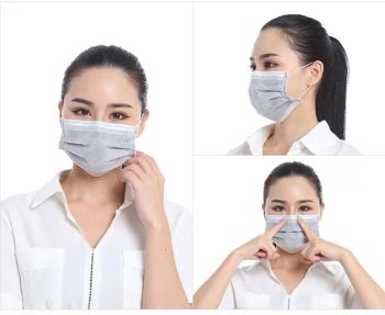 High Protective Nonwoven Disposable 4 Ply Face Mask Mascaras Antipolvo Industrial - Hubei Mingerkang Health & Safety Appliances Co., Ltd. - China