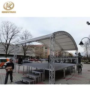 High Quality Outdoor Aluminum Tent Truss Roof for Events Shape Square Color Silver Certificate TUV Main Tube 50X3mm HS Code - Guangzhou Kenzo Performance Equipment Co., Ltd. - China