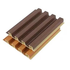 Factory Customized Design Wooden Grains Composite WPC Wall Panel for Decoration - Weifang Hanju Building Materials Co., Ltd. - China