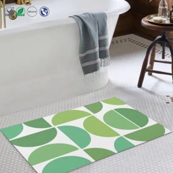 New Arrive Bathroom Water Absorbent Rubber Door Mat Kitchen Carpet Anti Slip Microfiber Bath Mat - Dongguan Jiuzilong Industrial Co., Ltd. - China