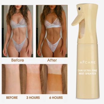 Free Design Logo Auto Spray Tanning Sunless Tanning Spray Fake Tan Spray Mousse - Guangzhou Aifujia Biotechnology Co., Ltd. - China
