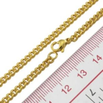 Stainless Steel Gold Chain Fashion Chain Elegant Chain Fade ? No Oxidize? No Origin China Allergic? No Craft Plating Shape - Guangzhou Huifu Jewelry Co., Ltd. - China