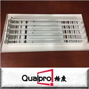 6*6 inch Air Diffuser Grille/Air Louver AR6023 Origin China Thickness 1.0mm Model NO. AR6023 HS Code 7308300000 Installation - Wuhu Aihua Industrial Manufacturing Co., Ltd. - China