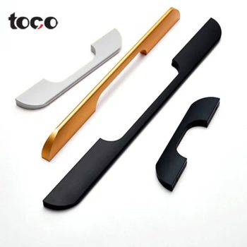 Modern Kitchen Cabinet Drawer Pulls Knobs Furniture Accessories Door Handle - Foshan Toco Decorative Material Co., Ltd. - China