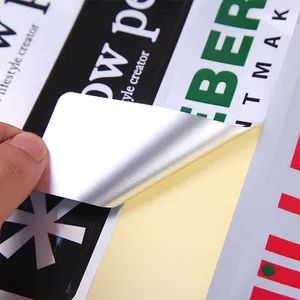 Custom Waterproof Vinyl PVC Transfer Car Window Stickers for Packing - Guangzhou Praise-E Packaging Products Co., Ltd. - China
