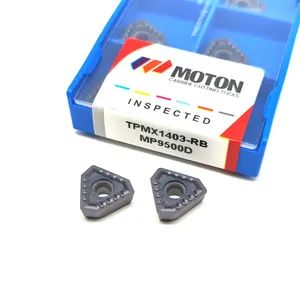 Tpmx Tpmx0902/Tpmx1403/Tpmx1704/Tpmx2405-Rb P5320 CNC Cutting Inserts Machine Original Cut Carbide Turning Tools for Lathe - Hunan Moton Tools Co., Ltd. - China