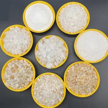 98% Cement Scrubed Foundry Coarse White Quartz Silica Sand - Henan Lvyuan Water Treatment Technology Co., Ltd. - China