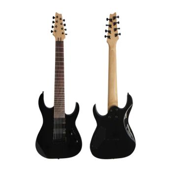 Afanti Customized Black Color Fixed Bridge 8 String Electric Guitar - Afanti Music Co., Ltd. - China