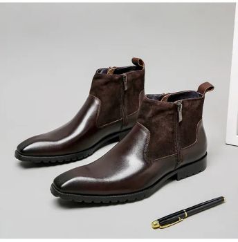 Professional Factory Wholesale Mens Leather Boots Men Dress Shoes - Quan Zhou Newsonfly Trading Co., Ltd - China